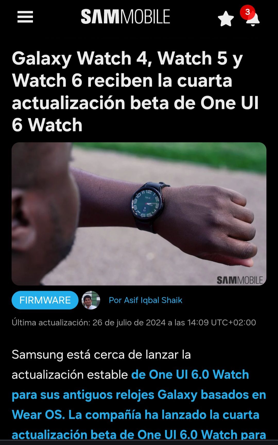 Actualizacion wear os sale