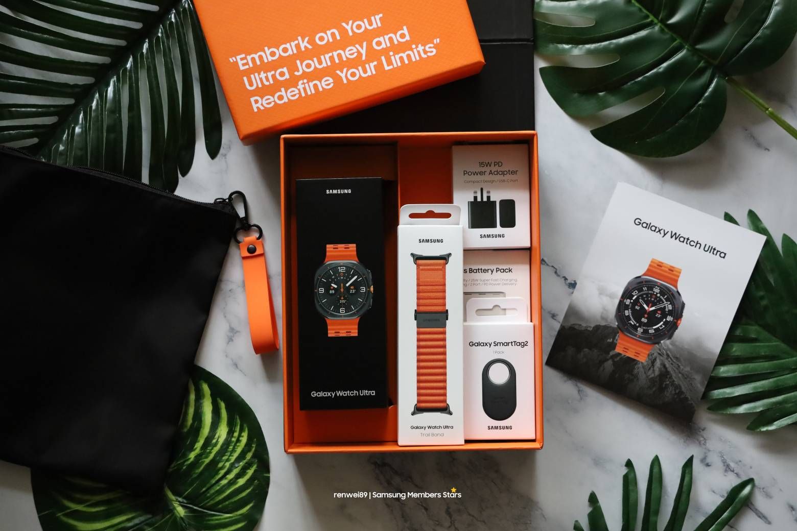 Unboxing the Exclusive Samsung Galaxy Watch Ultra Samsung Members