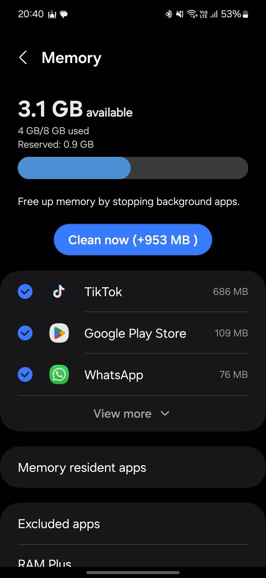 Tik tok makan banyak memory - Samsung Members