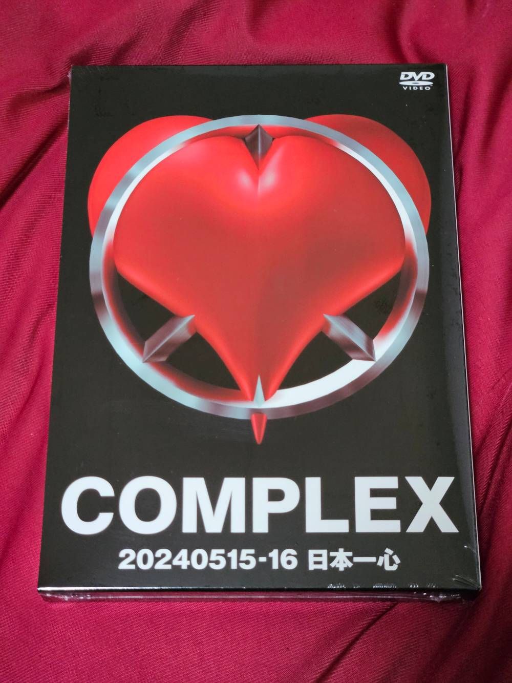 COMPLEX 20240515-16 日本一心 Blu-ray+CD 未開封 【公式通販】