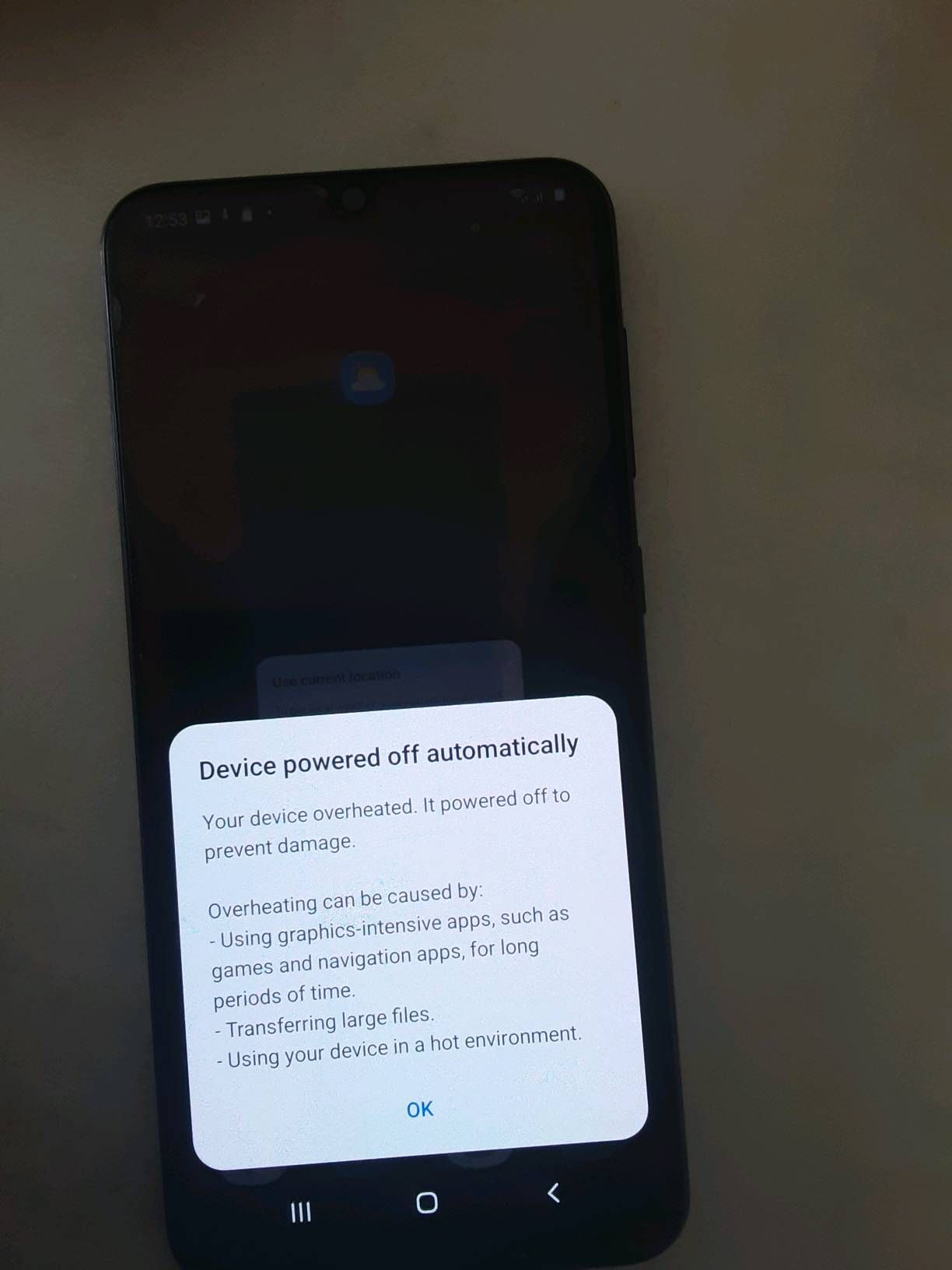 after install new update, phone show the message a... - Samsung Members