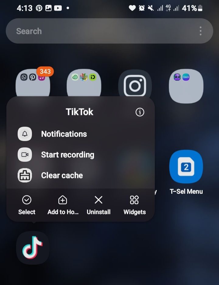 Tekan Aplikasi Samsung Members